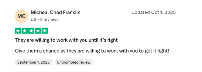 HelpMatch review